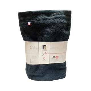 情熱價格 今治浴巾大判-黑 150x70cm【Donki日本唐吉訶德】