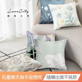 【寢城之戀】吸濕排汗 萊賽爾天絲午安小抱枕 花色隨機出貨 /抱枕/枕頭/午安枕/趴睡枕/小枕頭/小靠枕/枕芯