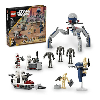 LEGO 75372 複製人與戰鬥機器人大戰 Clone Trooper™ & Battle Droid™ Battle