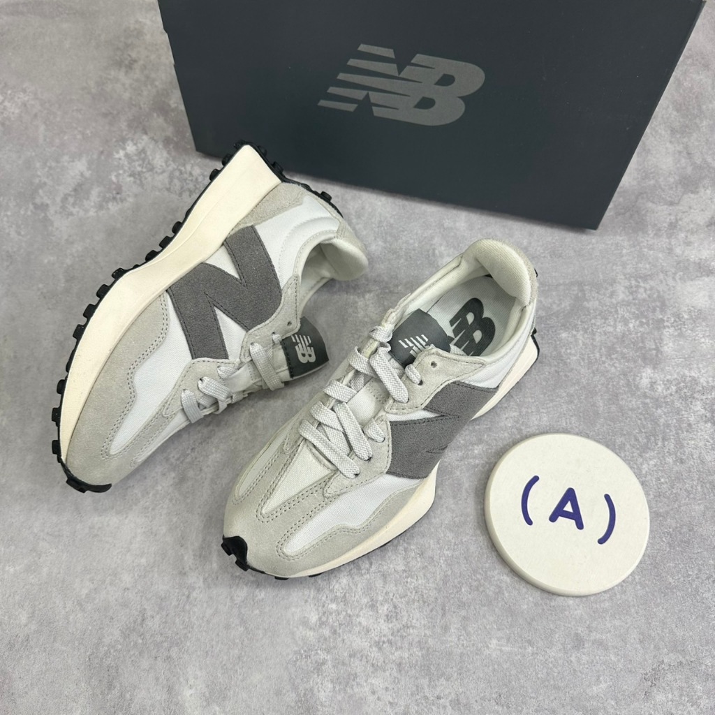 Mr.A😈A先生 New balance 327 芝麻牛奶 IU 元祖灰 白灰 運動 MS327WE