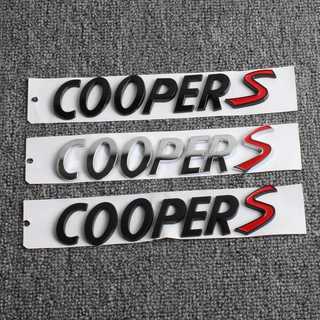 適用於MINI 迷你 coupe 車標 logo mini cooper s改裝英文字母 尾箱標 車標貼