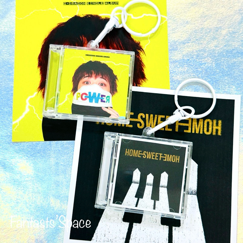 F•L🚀(現貨+送🎁) GD 權志龍 G-Dragon 迷你專輯吊飾 鑰匙圈 Power HSH Übermensch