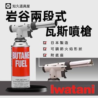 【知久道具屋】日本製 IWATANI巖谷 360度二段式瓦斯槍 附底座 CB-TC-PRO 2 炙燒 烤肉 起炭 噴槍