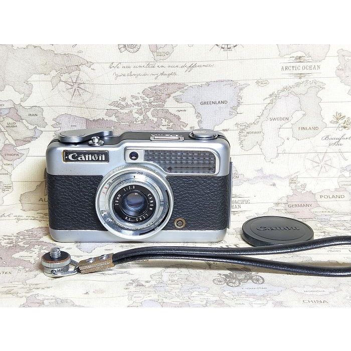 【跳蚤小舖子】Canon Demi 28/2.8 經典半格機(EED  EE17 參考)