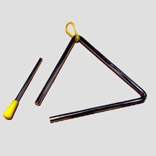 【胖子家樂器】三角鐵 6吋 兒童樂器 打擊樂器 聲音響亮 奧福樂器 ORFF 聲響樂器