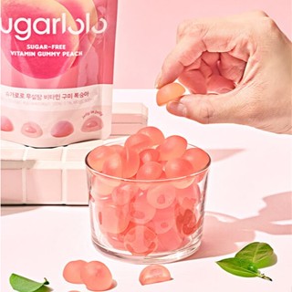 【現貨+預購】韓國品牌sugarlolo 水蜜桃口味 低卡無糖維他命軟糖 슈가로로 무설탕 비타민 구미젤리