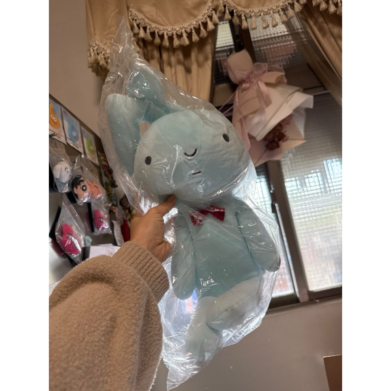 蠟筆小新展購入 妮妮在打的兔子