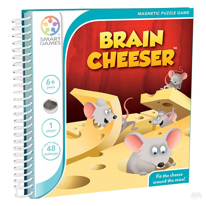 信誼 【SMART GAMES】魔磁隨身遊戲-小老鼠找起司(桌遊)