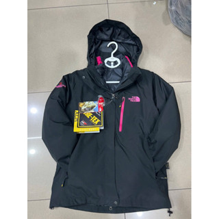 The North Face女款/二件式/羽絨/Gore-TEX~XCR外套，防風防水保暖 騎車/登山/旅行-紫色