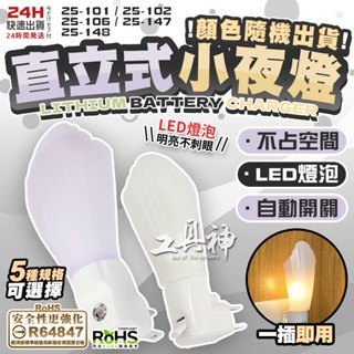 工具神 臺灣製 合格 LED直立 手動/光控 小夜燈 臺灣插座設計 夜燈 造型小夜燈 小夜燈 照明燈 房間燈 立體造型