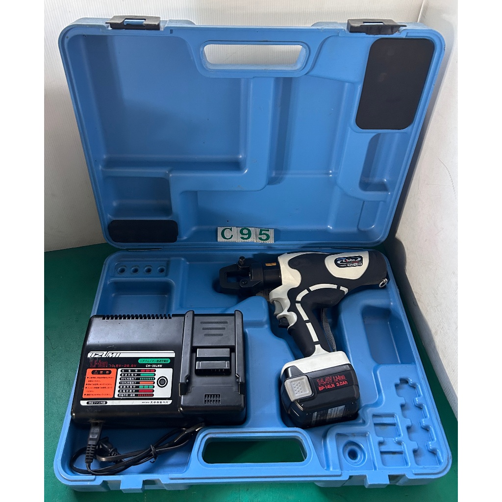 【有中-日本外匯品】日本泉精器 IZUMI REC-Li60充電式14.4V 液壓 壓接鉗/壓接工具(無模具){C95}