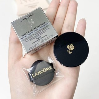 專櫃mini美妝 LANCOME蘭蔻 空氣飛碟氣墊粉底液5g 持妝柔霧粉底霜 旅行裝輕巧版 Q版小樣縮小版