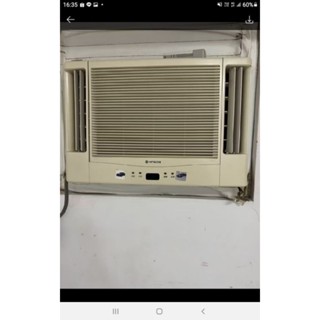 這臺日立特別便宜，不保養6000、保養好7000～二手中古日立0.8噸雙吹窗型冷氣，型號RA-20DL，保固3個月