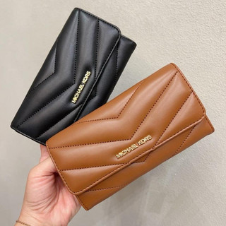 US 美國 Michael kors outlet 新款縫線卡王長夾