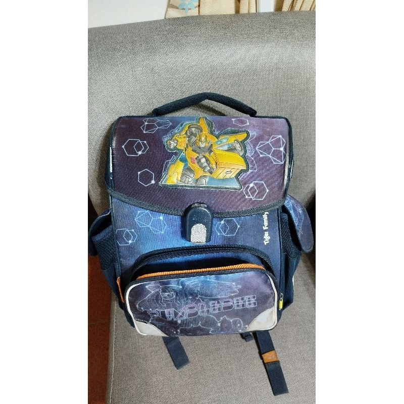 老虎牌中年級護脊書包二手tiger