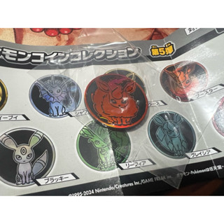 *Ca*~日系賣場~ 日本 寶可夢中心 卡牌 PTCG 硬幣 伊布系列 火伊布