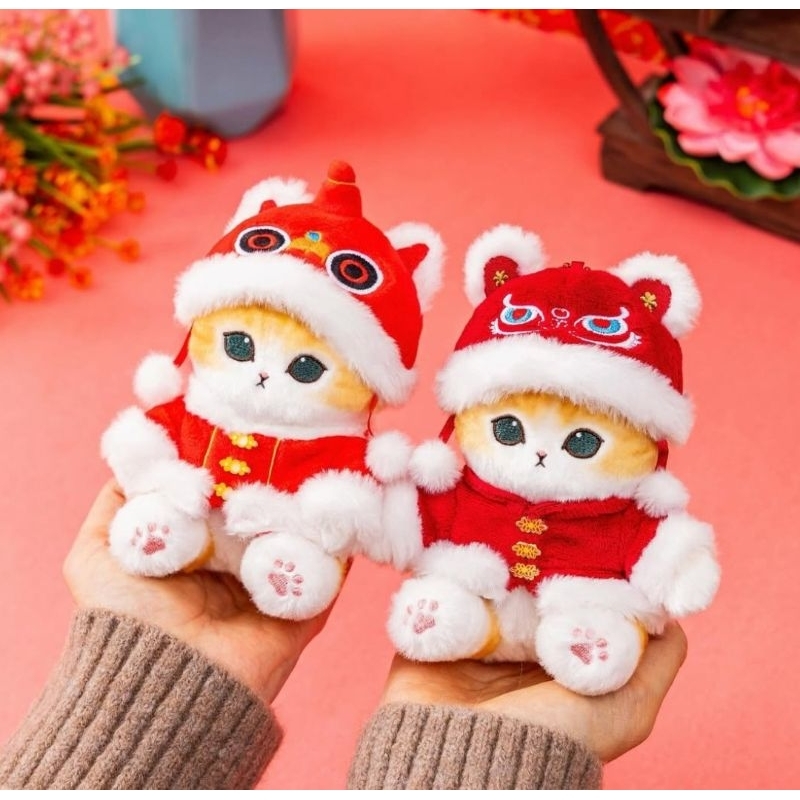 <絕版現貨>mofusand 貓福珊迪 春節吉祥物 mofusand 舞龍舞獅 小龍女 貓福珊迪新年吉祥物系列