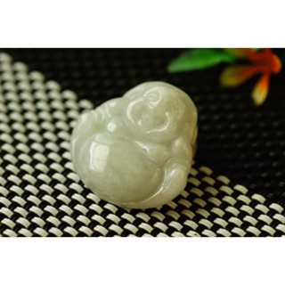 熱賣S1578玉墜子❀翡翠玉A貨水潤細糯淡紫佛公彌勒佛玉墜吊墜掛件玉珮【緬甸玉翠軒】玉首飾品 男女款式