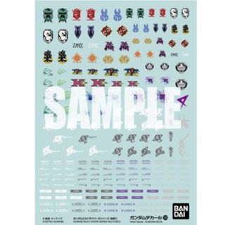BANDAI 鋼彈專用水貼紙 124 1/144 鋼彈創鬥者潛網大戰系列 通用 水貼紙1 東海模型