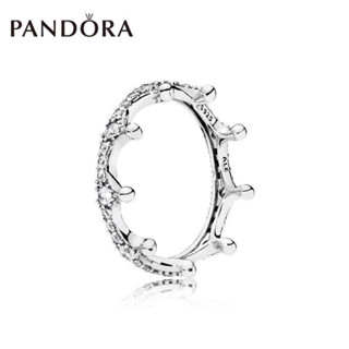 Pandora潘朵拉 925純銀皇冠👑戒指/52