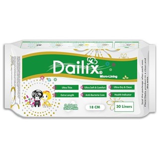 【Dailix】每日健康檢查乾爽透氣抑菌護墊18cm*30片｜乾爽透氣 不悶熱 不濕黏 舒適 D845908