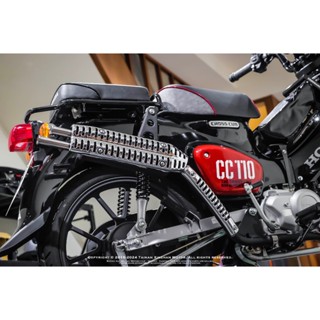 《新展車業》現貨 SP武川 CC110 SC110 SCRAMBLER 上繞全段排氣管 2024噪音合格