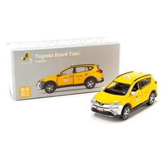 BEETLE 微影 TINY TOYOTA RAV4 TAXI 臺灣計程車 豐田 1/64 合金模型車 會員限定