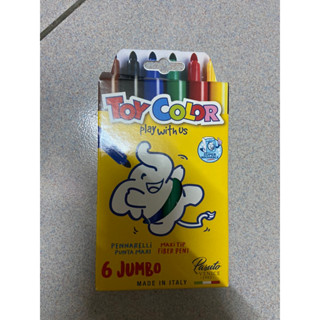 全新 現貨 Toy Color 兒童彩色筆（粗筆） 可水洗彩色筆