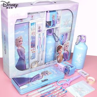 【臺灣出貨】迪士尼 冰雪奇緣 筆袋 文具套裝 女孩生日禮物 小學生 學習用品 開學禮物