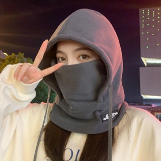 𝑩𝒆𝒚𝒂 !冬季保暖三合一頭套帽子 男女款 情侶 防風面罩 騎行面罩 毛帽 圍脖 圍巾 口罩 防寒 聖誕禮物 交換禮