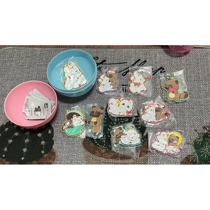 （全新）稀有收藏-二尾小狐tenko全吊飾共10款，不拆賣