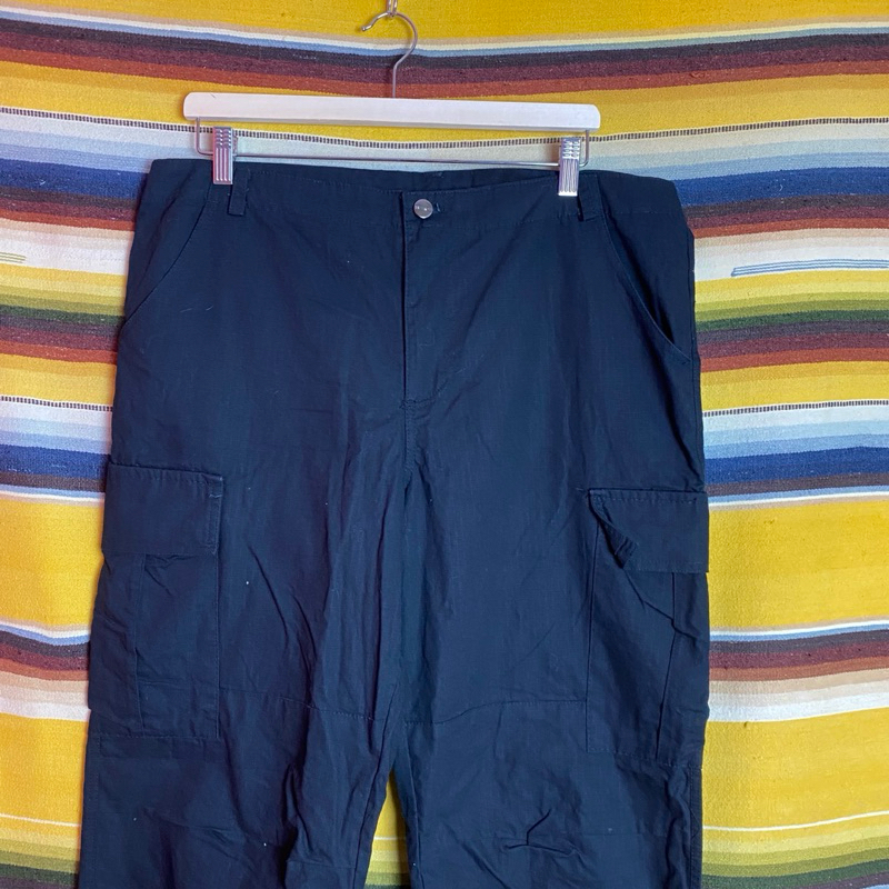 古著•Nuzi_s •Carhartt WIP黑色口袋工作褲 XP4122902 深色工作褲