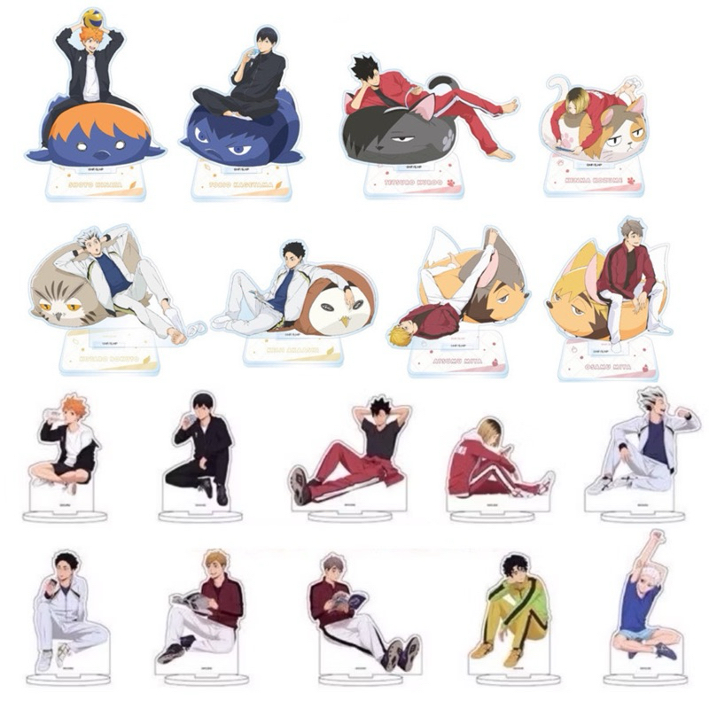 ⚡️J⚡️(現貨)排球少年 人形立牌  動漫周邊 日向 影山 孤爪研磨 及川徹 黑尾鐵朗 赤葦京治 宮侑 宫治