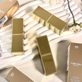 TOM FORD 24K金箔金管變色潤唇膏 3g #Z09SOLEIL小金管太陽輕吻金箔潤唇膏