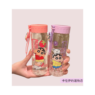 【正版授權】【臺灣出貨】蠟筆小新水果玻璃杯
