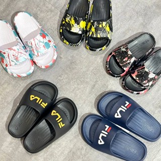 【正版公司貨】fila兒童拖鞋 一體成型拖鞋 足弓 全防水拖鞋 室內室外拖鞋 運動拖鞋 s7679 安比