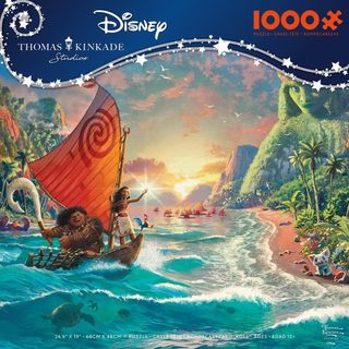預購1000片💜空運💜美國迪士尼 Moana 海洋奇緣 莫娜公主 拼圖 桌遊 Jigsaw Ceaco