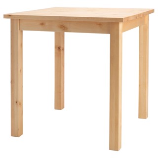 絕版品/北歐工業LOFT風格經典IKEA宜家NORDEN實木餐桌工作桌/實心樺木/74x74/二手八成新/特$2500