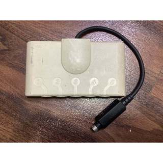 珍藏現貨【★土城銀河星★】PC-E日版周邊- 原廠5P多人連接器 對戰 PI-PD003二手現貨 PCE 主機 日版原廠