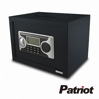 愛國者 電子密碼 投幣式 三栓 保險箱 (黑色) 25LA-D
