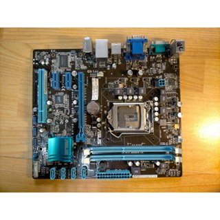 A.1155主機板-P8H61-M BM6620-8/DP-MB DDR3/SATA/6820/顯 i7I5直購價350