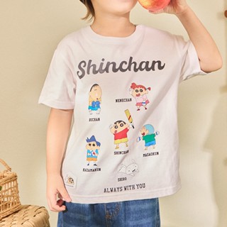 CACO-MIT 蠟筆小新好朋友上衣‧親子款-童【J3SC006】