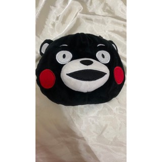 正版🧸二手 日本 正版 熊本熊 小揹包 絨毛 娃娃 周邊 週邊 kumamon 玩偶 零錢包