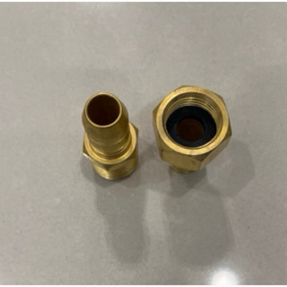 全新 銅製 四分外牙 三分插心 瓦斯轉接頭 熱水器轉接頭❤️