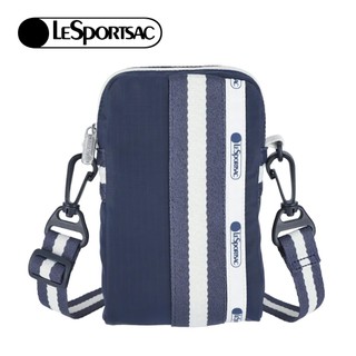 Lesportsac Mini Web Crossbody 隨身小包/ 滾邊深海藍 開學季禮物