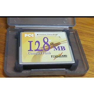 PQI-- Compact Flash Card~CF 128M記憶卡/2手