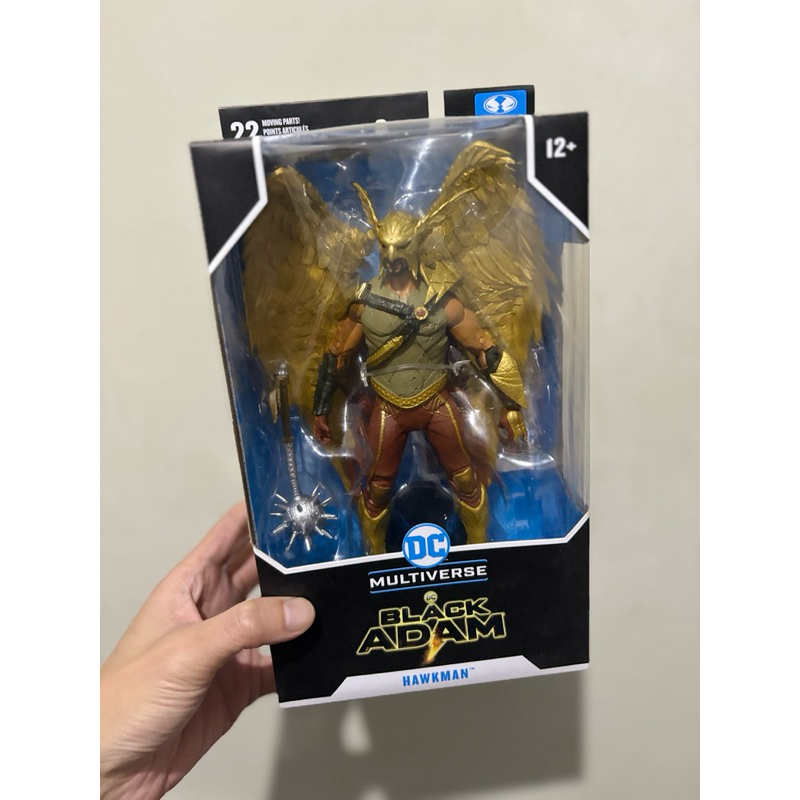 Mcfarlane 麥法蘭 鷹俠 Hawkman Dc Multiverse 黑亞當 電影 7吋 1/12 可動 人偶