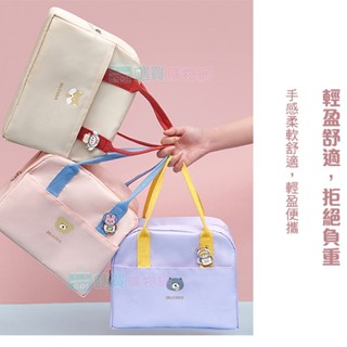 福利品 可愛馬卡龍鋁箔保溫便當包