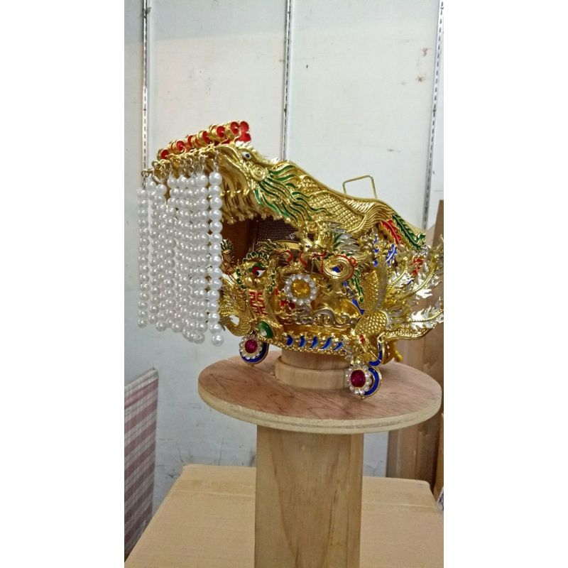 七寸 古體媽祖帽 紙帽