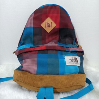 （二手包）The North Face 格紋混合原創包 後揹包